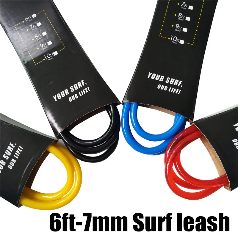 Super stark und dauerhaft Surfboard Leash 6ft 7mm Regular Surf Leash 
