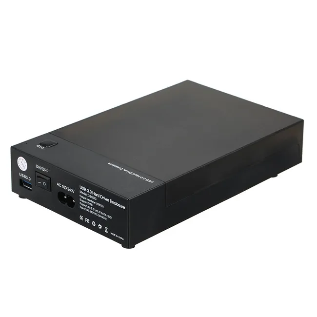 Новейшая мода SATA 2," USB 3,0 SATA жесткий диск Внешний корпус HDD диск чехол для ноутбука