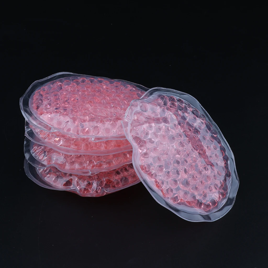 5pcs Puffy Eyes Dark Circle Reusable Gel Heat Cold Pack Microwavable Mask for Women For and Facial | Бытовая техника