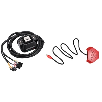 

1.2M Desktop Computer PC Case Power Supply On/Off Reset Button Switch & V6 Dual USB Ports Power Supply Button Switch