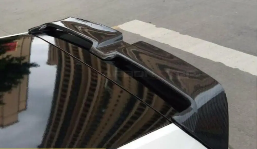 Углеродное волокно заднее крыло багажника выступ Спойлеры для Volkswagen VW Golf 7 MK7 Golf GTI RLINE - Цвет: LOOK