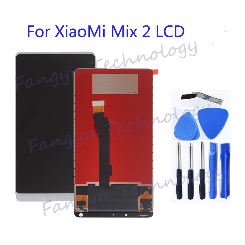 

For XIAOMI Mi MIX 2 LCD Original Touch Screen Digitizer for MIX2 LCD Display Screen Replacement Parts Repair kit
