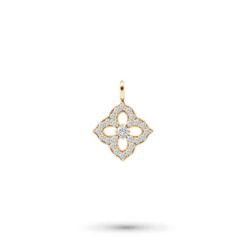 

Pendant in red gold with diamonds