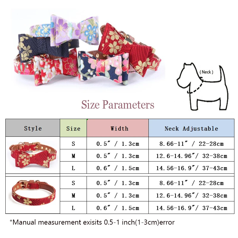 Lovely Bow Cat Dog Collar Necklace Puppies Cat Collar Leatherwear Adjustable Cat Collars For Pet Supplies Cat And Dog Universal Lovely Bow Cat Dog Collar Necklace Puppies Cat Collar Leatherwear Adjustable Cat Collars For Pet Supplies Cat And Dog Universal