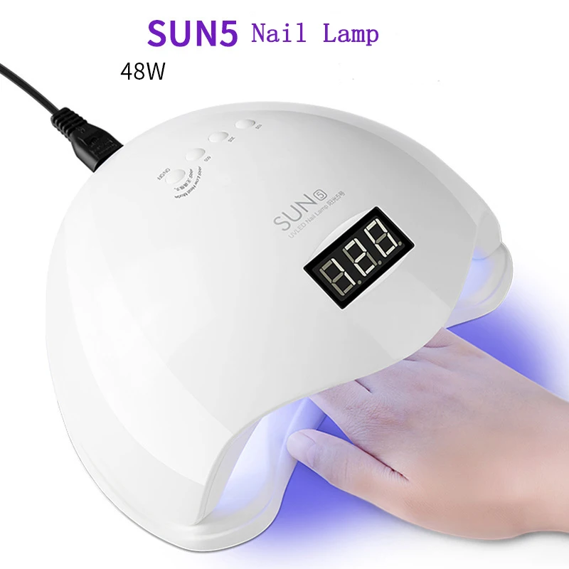 SUNX5 Mini 120W 15 Led уф лампа для ногтей-отверждение светолечение маникюра таймер