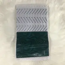 Белый Базен riche парча африканская ткань швейцарская вуаль кружева Анкара Мода из жаккардовой парчи 2,5+ 2,5 ярдов/set-ABS30