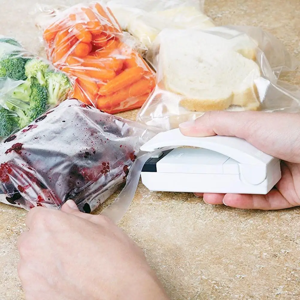 

Mini Household Sealing Machine Small Household Sealing Bag Food Plastic Machine Machine Hand Pressure Sealing Bag G6Q3