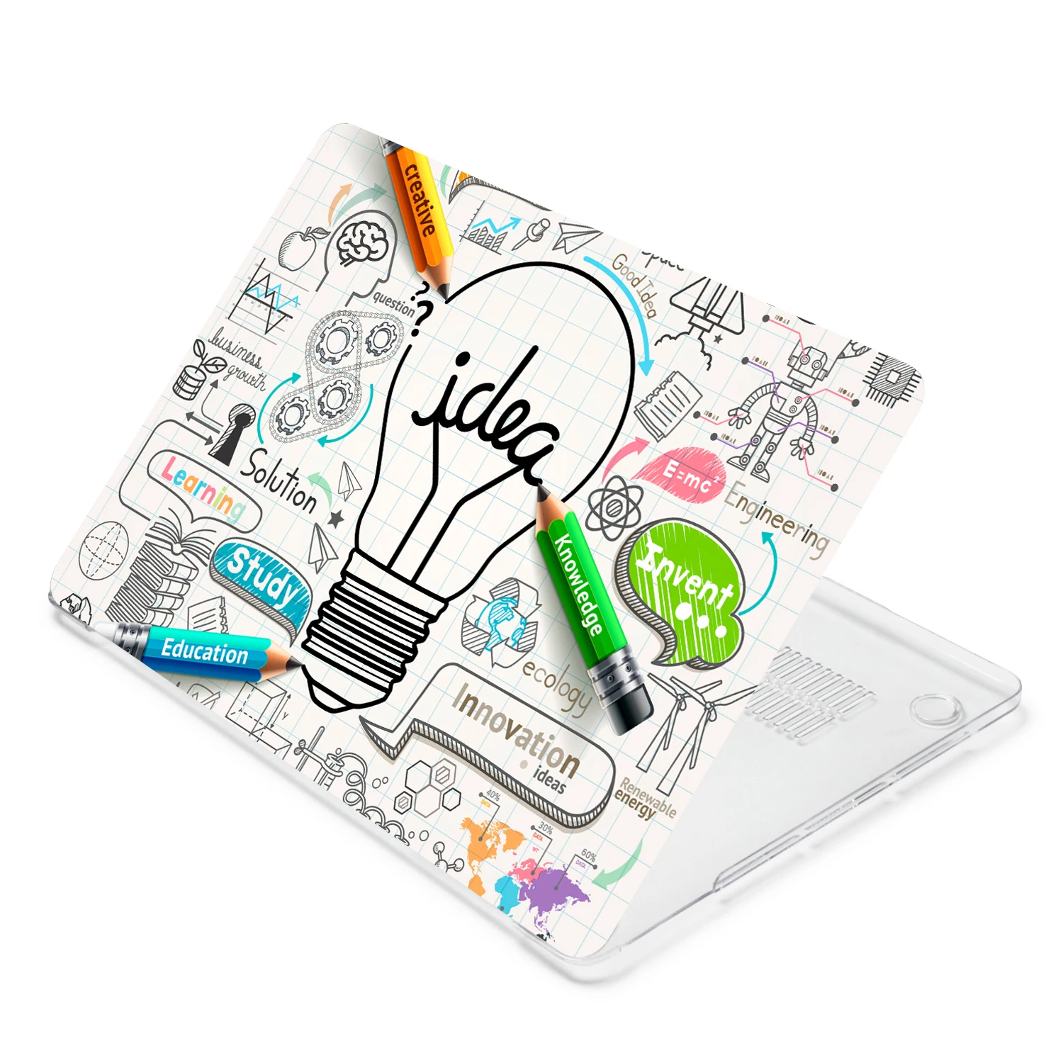 Capa de Imagem Criativa para Macbook Air Capa para 13 15.3 202 m2 A2681 A2941 A2337 A2338 Chip Pro 13 14 A2442 A2779 Mac 16 A2780 A2485 - Imagem 4