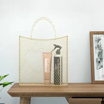 

Designer Nordic net red modern minimalist Cosmetic storage bag magazine rack storage rack storage basket