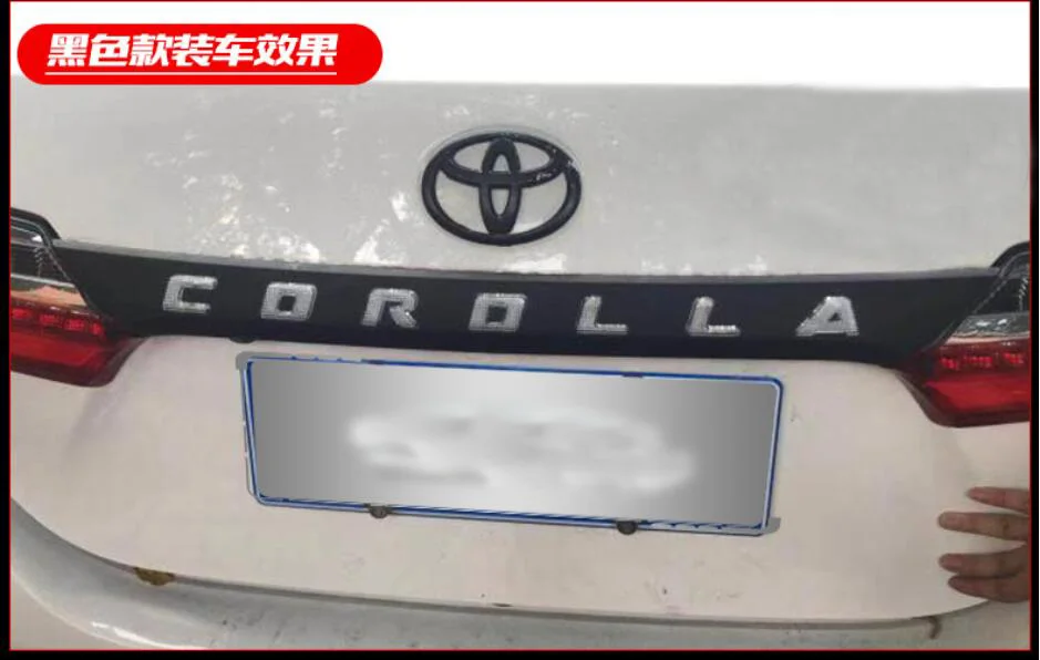 1 шт.~ 2019y Автомобильный задний светильник bupmer для Toyota Corolla, задний светильник altis, светодиодный тормозной фонарь, автомобильные аксессуары, задний светильник taillamp Corolla