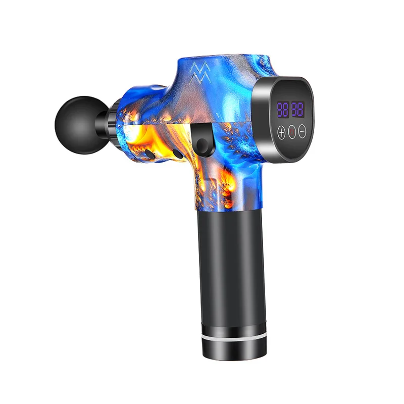 Muscle Stimulator Massage Gun Vibrating Deep Therapy Relaxation Fascia Gun Fitness Exercise Pain Relief Electric Massager