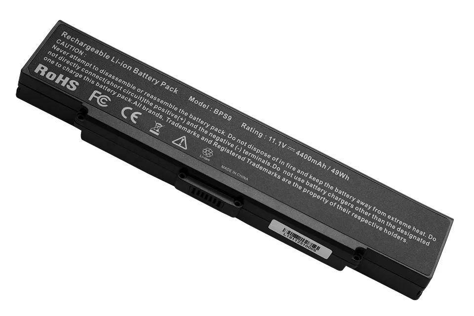 ApexWay 11,1 V Высокая емкость 4400mAh батарея для sony VGP-BPS10 VGP-BPS9 VGP-BPS9A/B VGN-AR49G VGP-BPS9/B VGP-BPS9/S VGN-AR41E