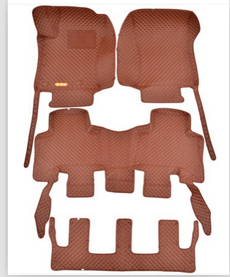 

no odor full surrounded Special car floor mats wear-resisting non-slip carpets waterproof rugs for LexusGX 460 7seats