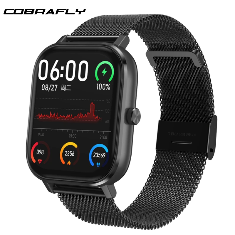 Cobrafly DT35 Smart Watch Men Women Bluetooth Calling Heart Rate IP67
Waterproof Sports GTS Watches PK P8 B57 for Xiaomi Iphone