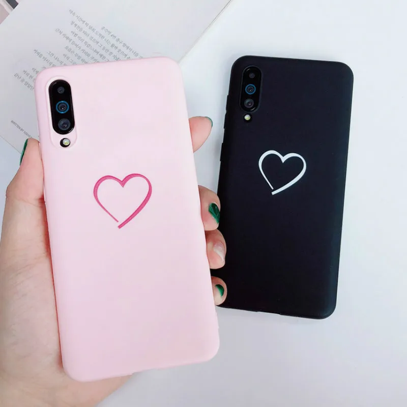Мягкий силиконовый чехол с милым сердечком для iPhone X XR XS Max iphone 5 5S SE 6 6S 7 8 Plus 10 чехлы