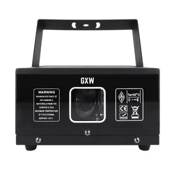 Proyector láser de cielo nocturno, luz RGB de 3w, resistente al agua, DMX, para DJ, fiestas, interiores y exteriores, para escenario y jardín