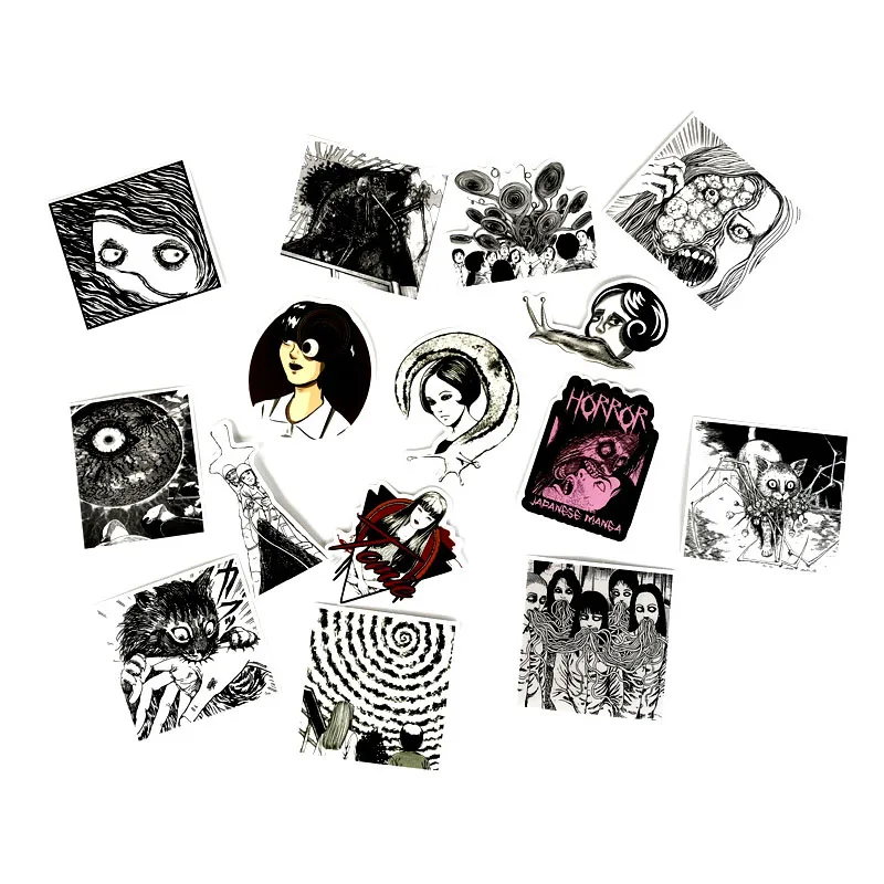 56 шт. Junji Itou TOMIE водоворот наклейка s для DIY сноуборд Скрапбукинг альбом багаж ноутбук телефон наклейки детские игрушки