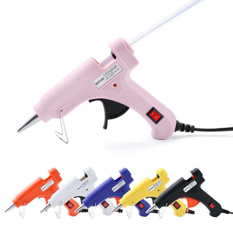 QIAO 20W Mini Hot Glue Gun Professional High Temp Heater Repair Heat tool patch / clothing accessories