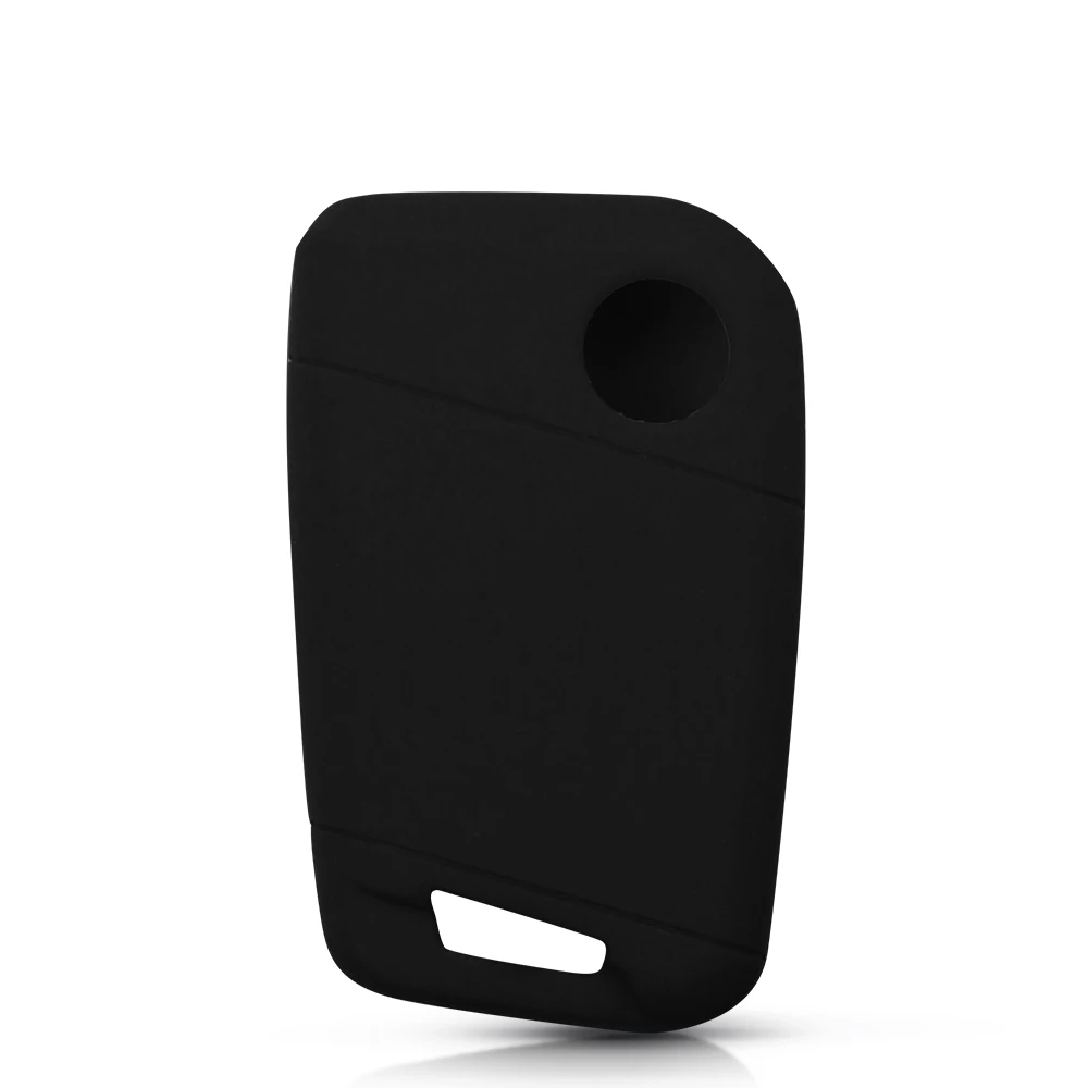 Cover in silicone chiave telecomando perVolkswagen/VW Golf 7 MK7 Seat Ibiza Leon Altea Passat B8 Magotan B5 Variant Skoda Octavia Tiguan - H85e9aac6d5064e40ba29ccdddf674cb8l
