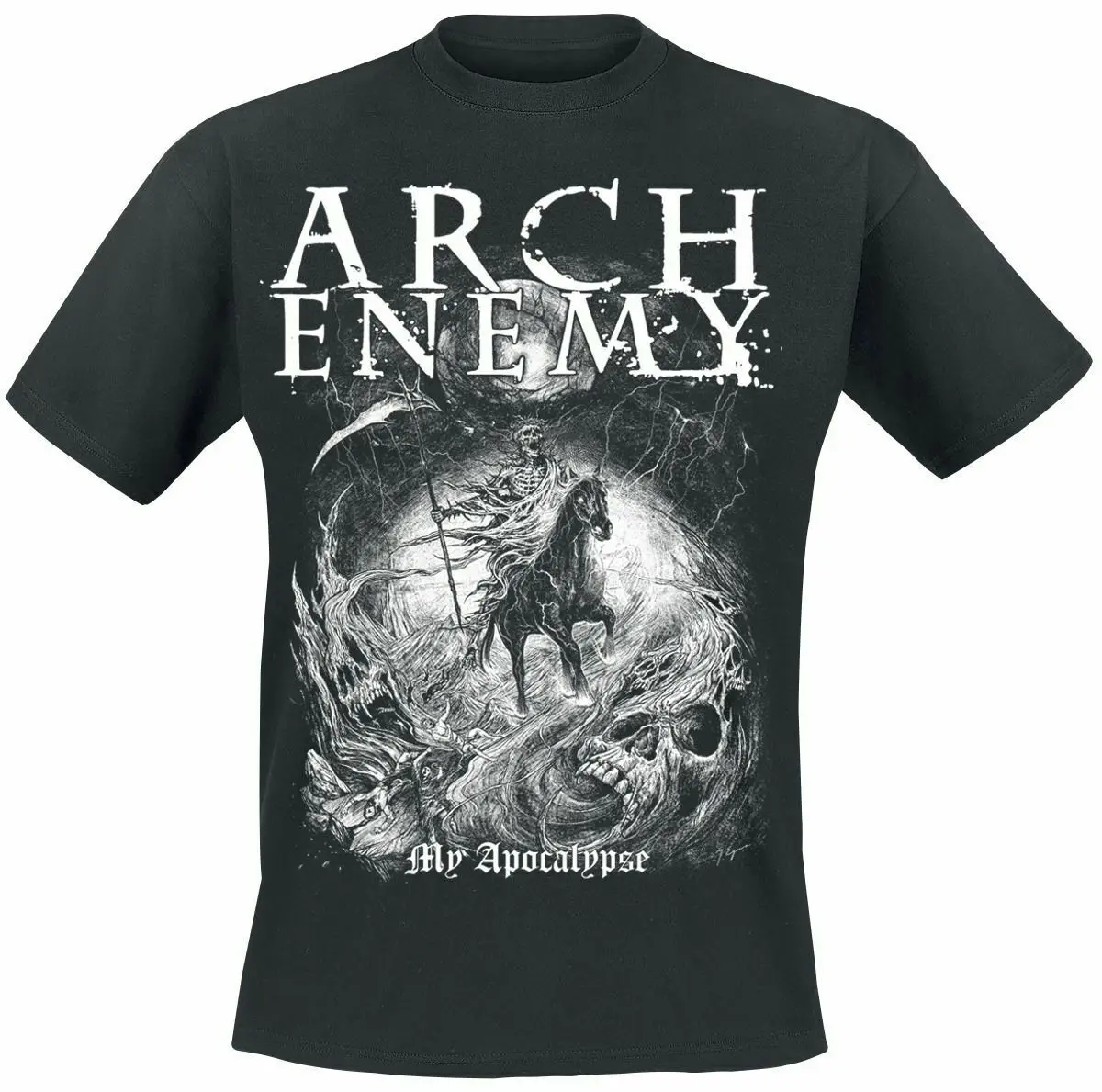 

Arch Enemy My Apocalypse T-Shirt black S Men Women Unisex Fashion tshirt Free Shipping