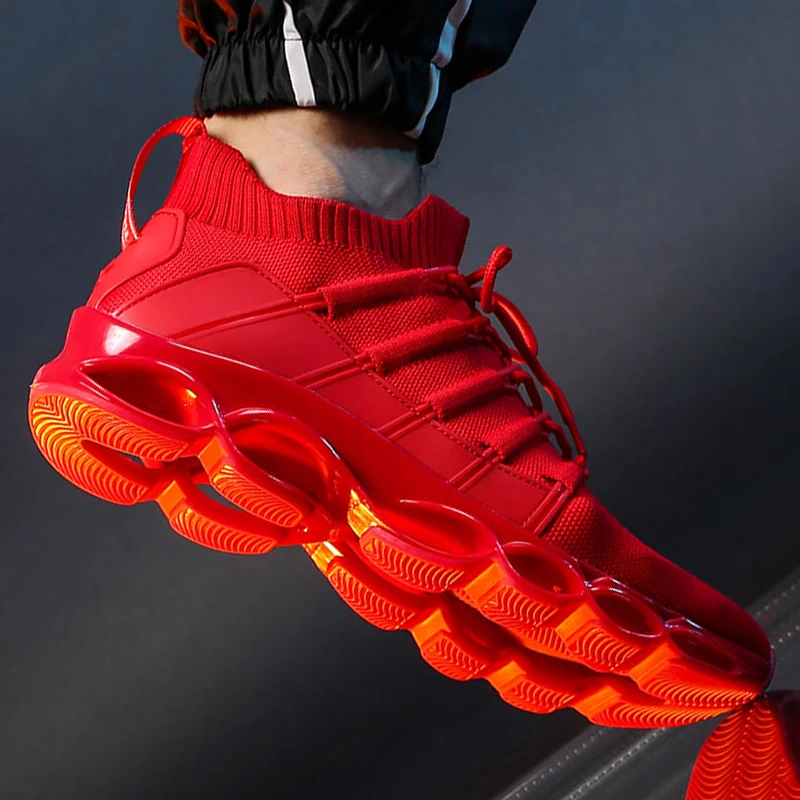 

Damyuan New for 2020 High-quality Lace-up Breathable Men's Running Sneakers Outdoor Jogging Sport Shoes Casual Shoes Plus Size