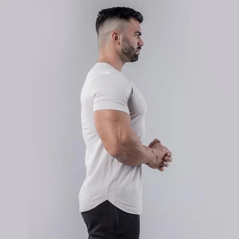 Wish/ стиль, футболка с надписью Muscle Brother, Мужская футболка для занятий спортом, фитнесом, бегом, горным альпинизмом, баскетболом, тренировкой на открытом воздухе, облегающие шорты