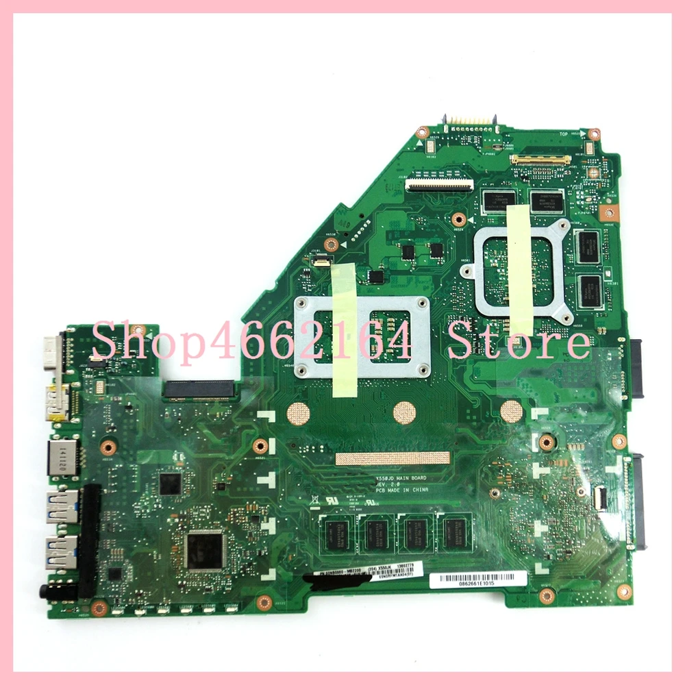  X550JK Motherboard 4GB RAM I7 CPU GTX850/2G For ASUS X550JD X550JK FX50J A550J X550J Laptop motherb