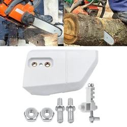 Couvercle de pignon de chaîne avec écrou de tendeur de tendeur, pour stIHL 017 018 021 023 
