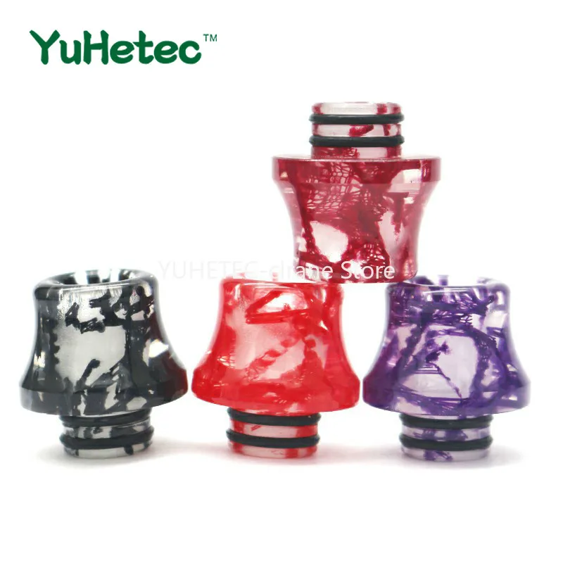 

1PCS YUHETEC resin 510 Drip Vape Drip Tips for 510 Thread RTA RDTA Atomizer tank as MELO3 MINI Falcon VECO ONE skrr s mini