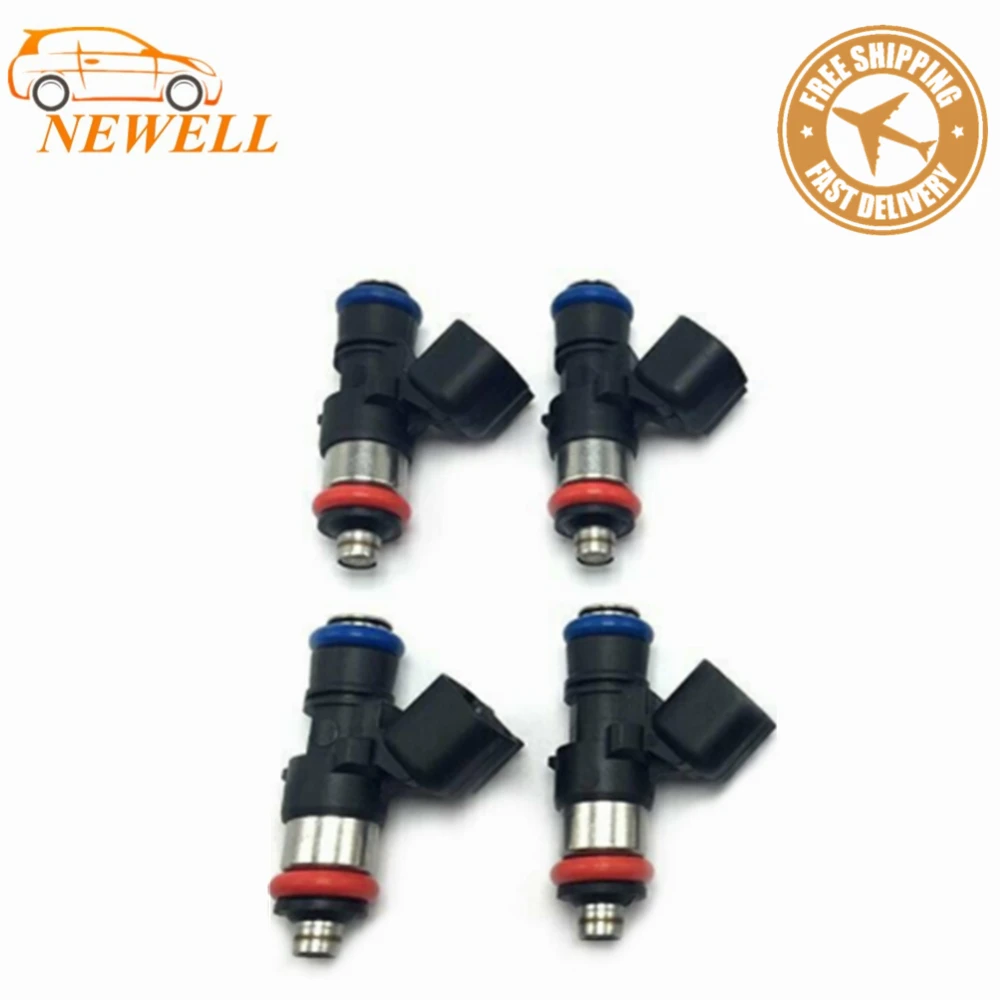 4PCS Набор из 8 шт. Фирменная Новинка 42lb 42#0280158051 12576341 Топливная форсунка 08-13 Корвет LS3 L99 10-15 лет, футболка с принтом, 06-13 LS7 Z06 - Цвет: 4PCS