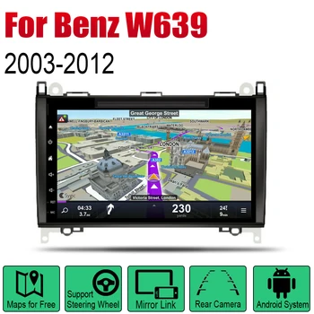 

For Mercedes Benz W639 2003~2012 NTG Android 2 Din Auto Radio DVD Car Multimedia Player GPS Navigation System Radio Stereo