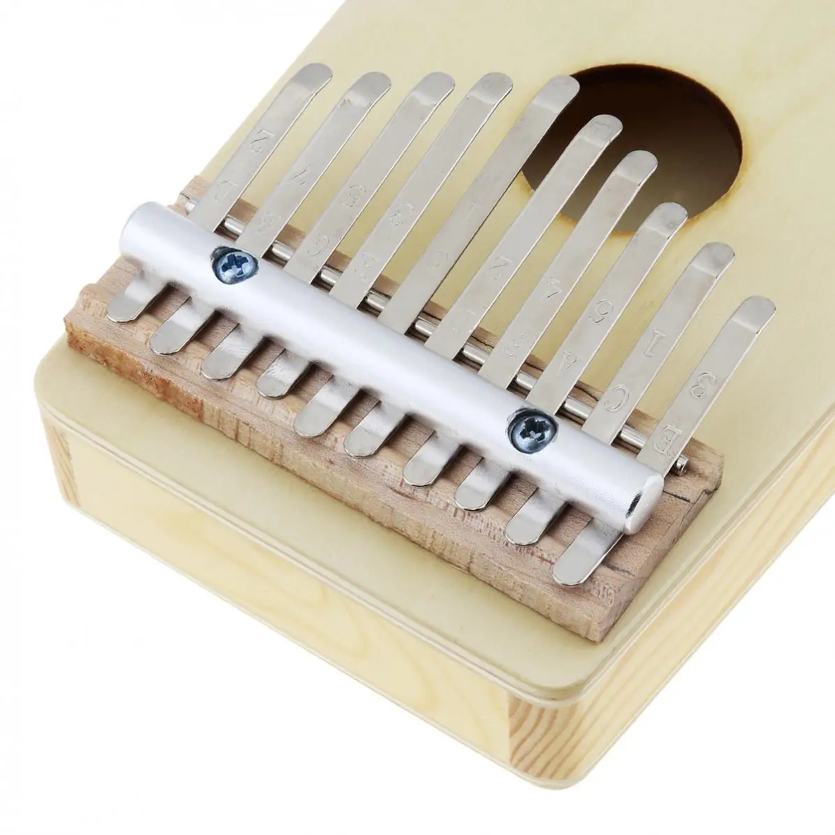 10 клавиш Kalimba Mbira Likembe Sanza Пальчиковый рояль светильник в виде сосны детские игрушки и подарки