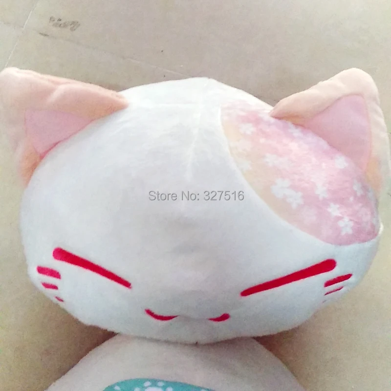 Мультяшная Мягкая Плюшевая Кукла nemuneko со спящим котом милая Подлинная арт-серия