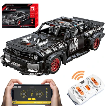 

1639Pcs 1:12 Tall Brick Off-Road Vehicle Sports Car Building Block Model DIY Construction Model