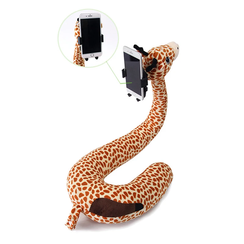 

Mobile Phone Holder Lazy Bracket Multifunction U Shape Neck Pillow Flexible Stand LSMK99