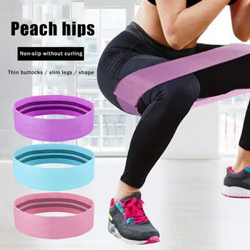 

3pcs Loop Resistance Band Workout Exercise for Butt Legs Thigh Exercise Fitness Loop Band Fabric Elastic Workout Hip