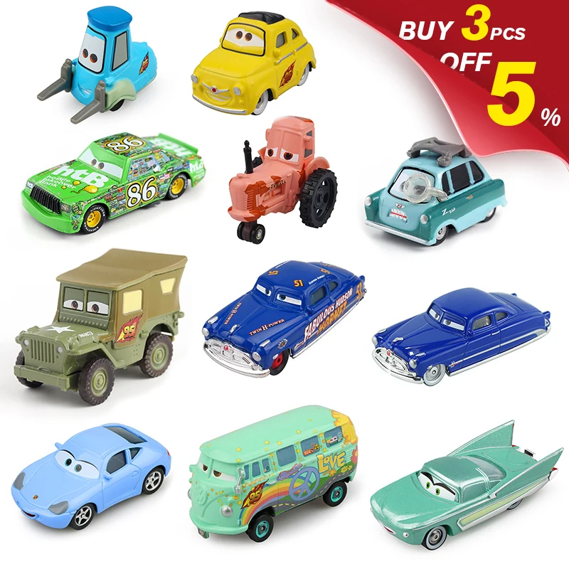 20 стилей disney Pixar Cars 3 LIGHTNING McQUEEN Lizzie Fillmore Mater высокое качество детские пластиковые
