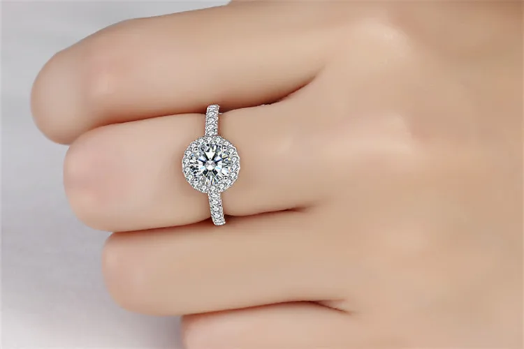 Kindey Bijoux Boho 925 пробы серебряные кольца с цирконием для женщин женские кольца модные вечерние ювелирные изделия