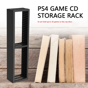 

Enduring Game Electronics Parts Components Modular Game Disc Storage Tower Stand for PlayStation 4 PS4 Slim Pro Accessories