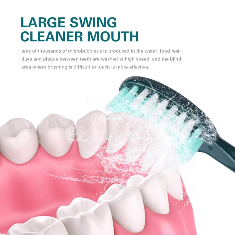 Electric IPX7 Rechargeable 5 Modes Toothbrush with 5 Brush Head Electric IPX7 Rechargeable 5 Modes Toothbrush with 5 Brush Head