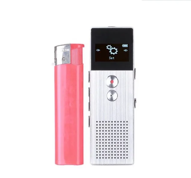 Yulass 8 Гб аудио рекордер большой черный Модный высококачественный MP3, WMA, WAV USB 2,0 аудио записывающее устройство с проигрывателем