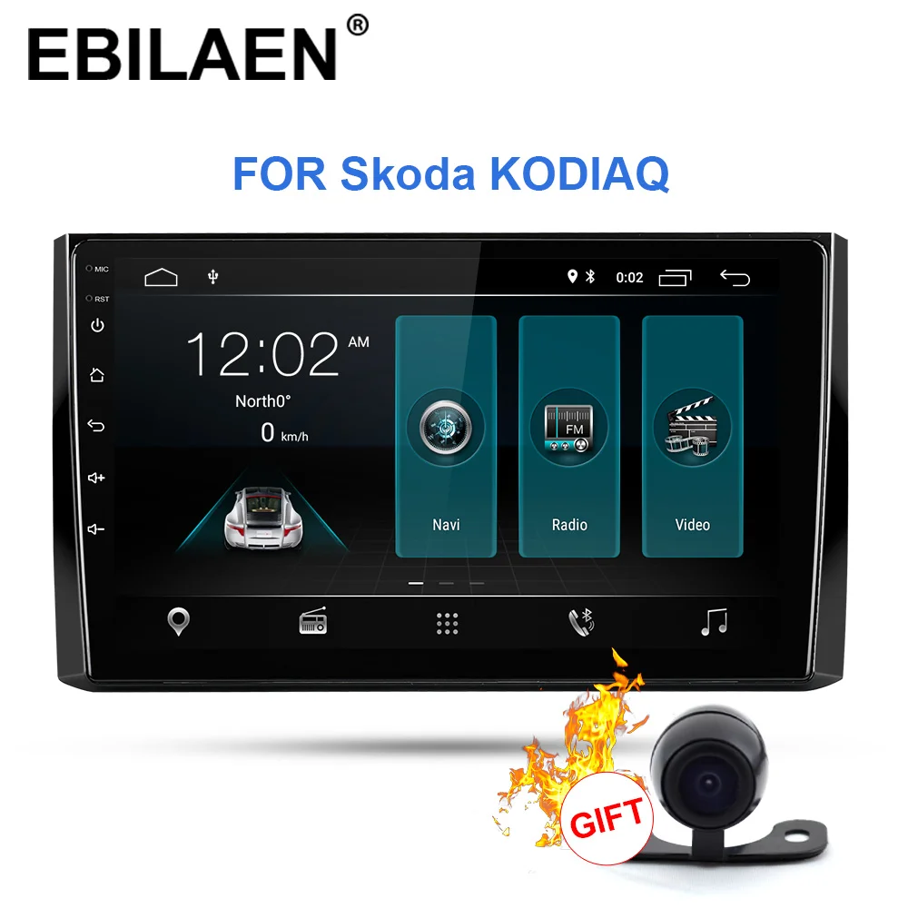 Автомагнитола EBILAEN для skoda kodiaq 1Din Android 9 0 GPS DVD | Автомобили и мотоциклы