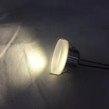 

1pcs Adjustable pitch white color Led Cabinet Light Light Energy Saving Spot Home color Downlight Mini Recessed Lamp