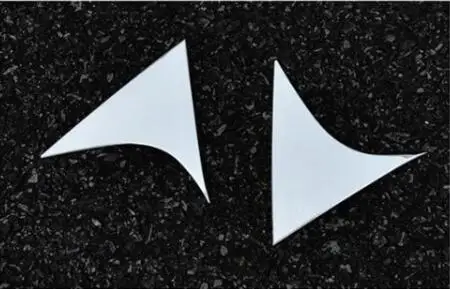 

2015 for Hyundai Tucson rear wing side cover pasted with modified rear window rear wing side cover pasted with sequins
