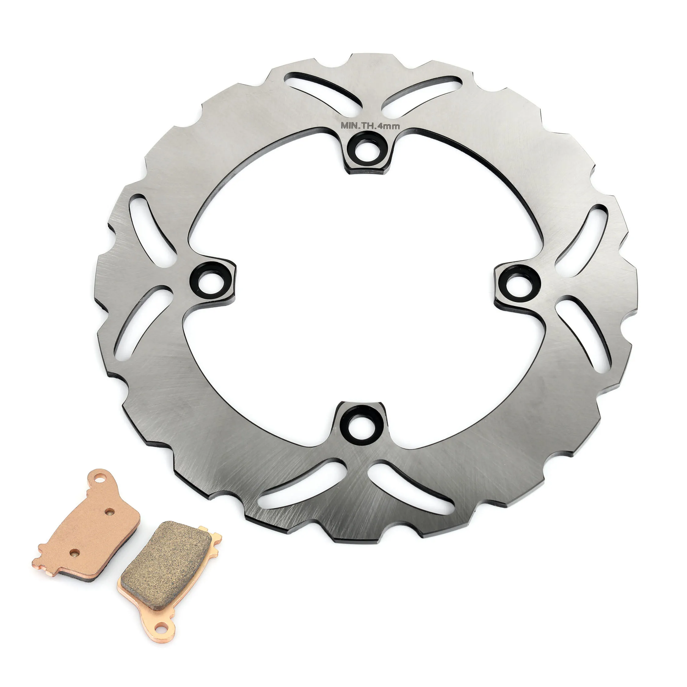 BIKINGBOY задний тормозной диск роторные колодки для Honda CBR 600 RR 2007- CBR 1000 RR 2006- CBR 600 1000 RR ABS 2009