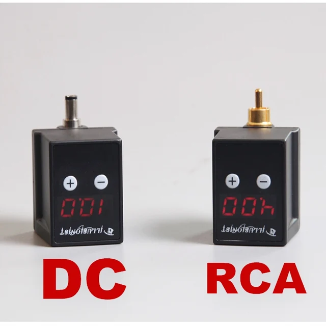 Wireless Tattoo Mini Power 1200mA/h 1500mA/h 2000mA/H 2500mA/h RCA DC - Image 2