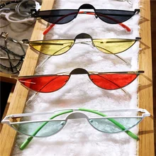 Ретро маленькие Овальные Солнцезащитные очки женские винтажные хип-хоп черные прозрачные очки ретро солнцезащитные очки люксовый бренд мужские солнцезащитные очки NX