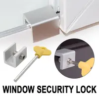 Домашняя безопасность детская защита скользящая защелка для окна защелка для двери практичная креативная дверная рамка Защита от кражи