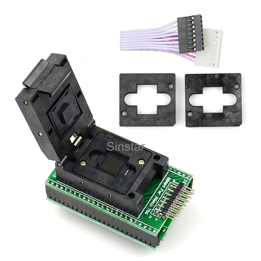 BGA64-DIP48 어댑터 IC 소켓(XG-BGA64P-1.0)은 XGecu T56 프로그래머 전용입니다.