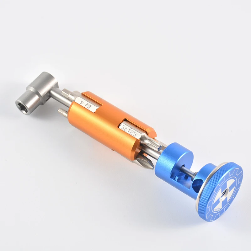 알루미늄 자전거 자전거 보이지 않는 수리 도구 세트 멀티 휴대용 키트 업그레이드 버전 육각 드라이버 T25 렌치 체인 커터